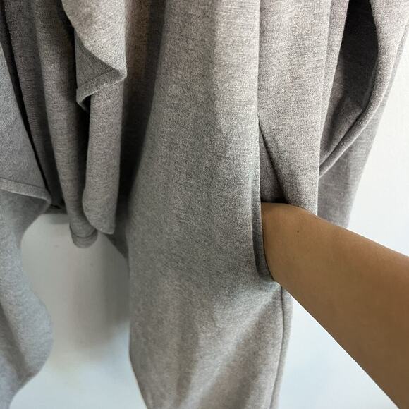 NWT Torrid Womens Open Front Jacket Asymmetrical Gray Plus Sz 1X Casual Fall - Picture 8 of 13